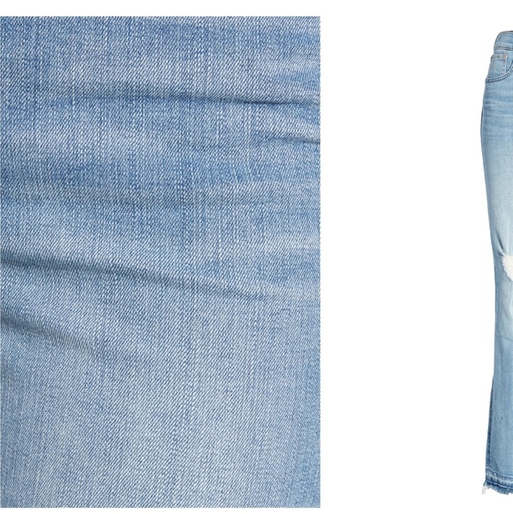 Madewell High waisted skinny flare denim jeans 29 - Picture 4 of 8